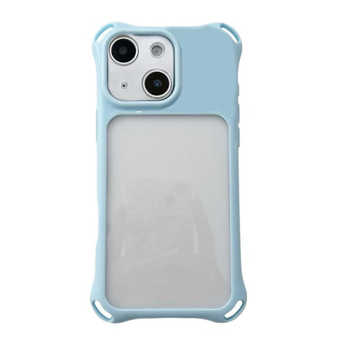 Four-corners Lanyard Holes Acrylic Hybrid TPU  Phone Case, For iPhone 16 Pro, For iPhone 16, For iPhone 15 Pro Max, For iPhone 15 Pro, For iPhone 15