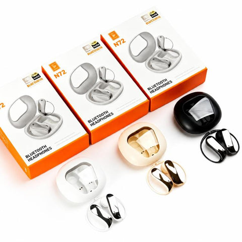 N72 Noise Reduction TWS Wireless Bluetooth Ear-hook Earphone