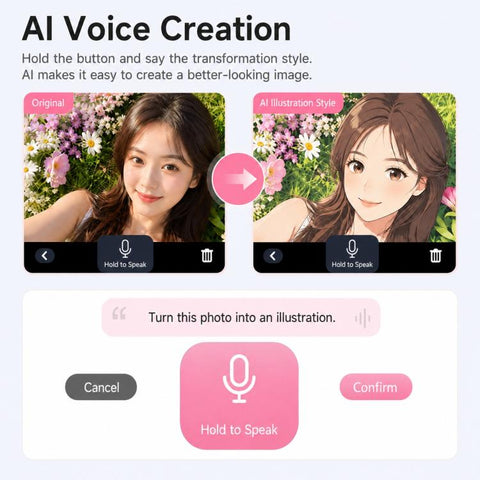 DC309AI IPS 4K Recorder Kids AI Smart Voice Camera, No Memory Card, 16G Memory Card, 32G Memory Card, 64G Memory Card