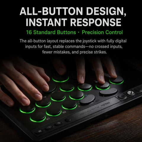 8BitDo Tianren Star Arcade Gaming Controller for Xbox Series / Windows PC, For Xbox