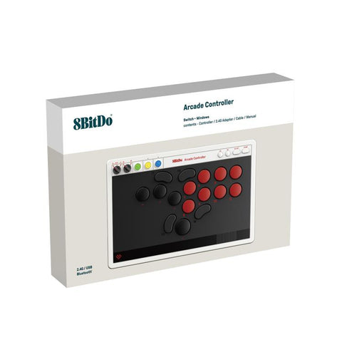 8BitDo Tianren Star Retro Arcade Controller for Switch / Windows PC, For Switch