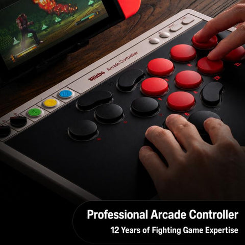 8BitDo Tianren Star Retro Arcade Controller for Switch / Windows PC, For Switch