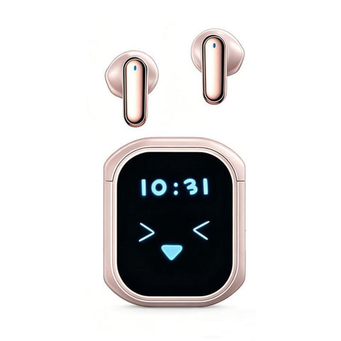KY55 TWS Touchscreen Multifunctional Active Noise Reduction Wireless Bluetooth Earphone, Standard Edition, AI Translated Version