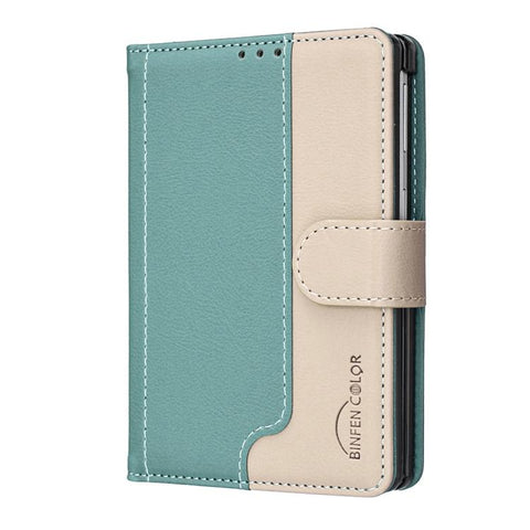 Color Matching RFID Anti-theft Leather Phone Case, For Galaxy Z Fold8 5G