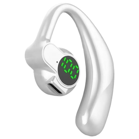 Ear-Hook Design Smart Digital Display Bluetooth Sports Earphones