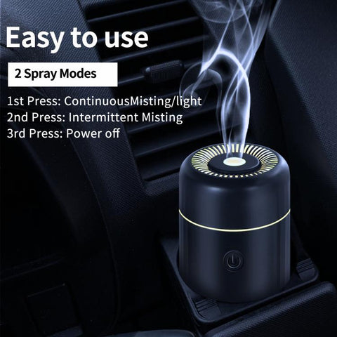 SS46 Mini Colorful 100ml Car Air Freshener Humidifier