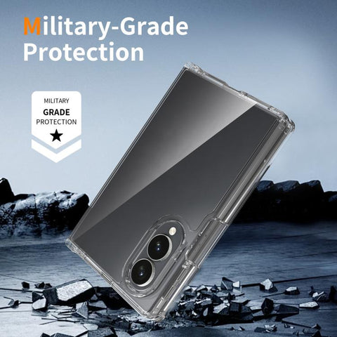 Scratch-proof Acrylic 2.0mm Crystal Phone Case, For Galaxy Z Fold8 5G, For Galaxy Z Fold8 Ultra 5G, For Galaxy Z Flip8 5G