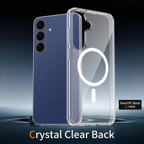 Scratch-proof Acrylic 2.0mm Crystal Magnetic Phone Case, For Galaxy S26 FE 5G