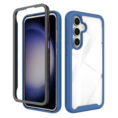Starry Sky Solid Color Shockproof TPU Clear PC Phone Case, For Galaxy S26 FE 5G