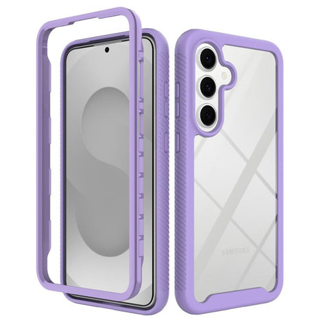 Starry Sky Solid Color Shockproof TPU Clear PC Phone Case, For Galaxy S26 FE 5G