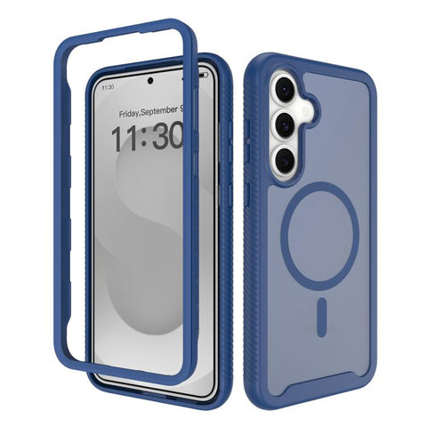 Starry Sky Matte Magnetic TPU Hybrid PC Phone Case, For Galaxy S26 FE 5G