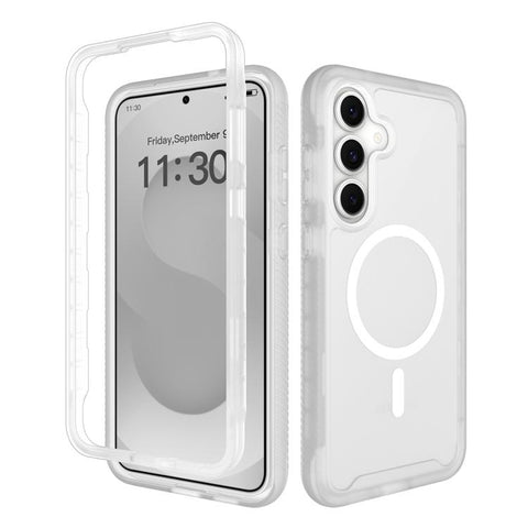 Starry Sky Matte Magnetic TPU Hybrid PC Phone Case, For Galaxy S26 FE 5G