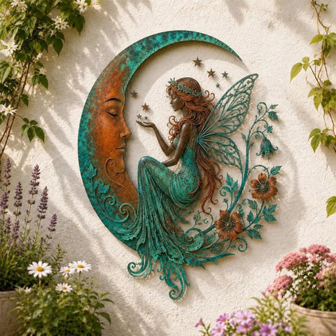 Moon Fairy Wall Decoration, Acrylic 25cm, Acrylic 30cm, Acrylic 40cm