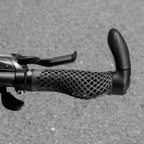 WEST BIKING 1 Pair Ergonomic Bicycle Rest Bar Mountain Bike Thumb Bar Ends, YP0804101