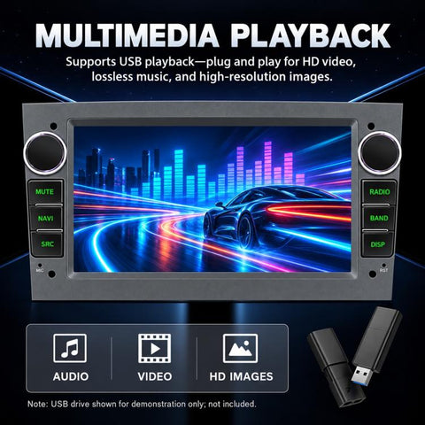 7 inch Car MP5 Player Phone Connectivity Bluetooth Reversing Camera for OPEL, For OPEL