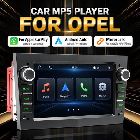 7 inch Car MP5 Player Phone Connectivity Bluetooth Reversing Camera for OPEL, For OPEL