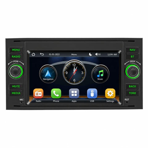 7 inch Car MP5 Player Wireless CarPlay/Android Auto Bluetooth HD Display for Ford Transit 2006–2011, For Ford Transit 2006–2011