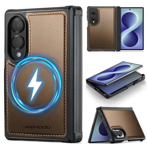 JEEHOOD J05 Business Magnetic Phone Case, For Galaxy Z Fold8 5G