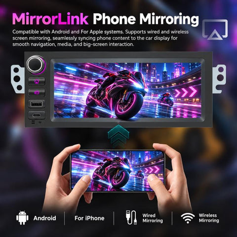 6.86 inch Car MP5 Player Wireless Central Control Smart Screen for Chevrolet, For Chevrolet