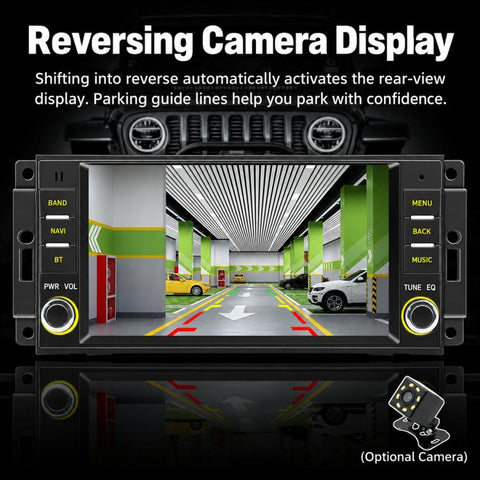7 inch Car MP5 Player Wireless Central Control Smart Screen for Jeep Wrangler, For Jeep Wrangler