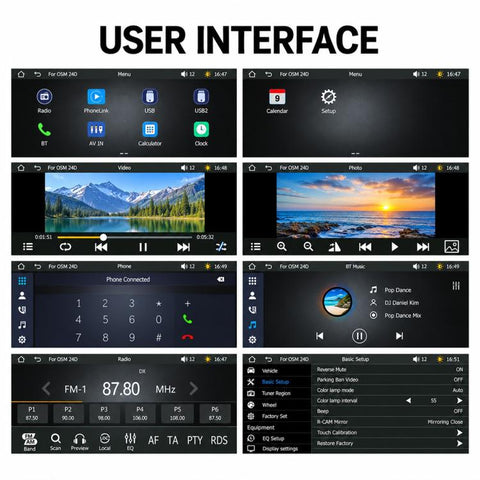 6.86 inch Car MP5 Player Wireless Central Control Smart Screen for Jeep, For Jeep