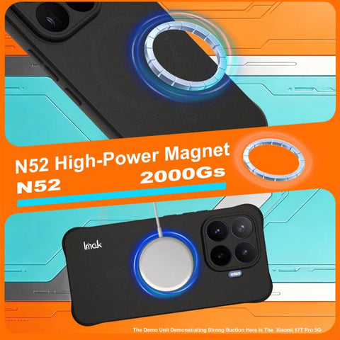 imak Magnetic Shockproof Airbag TPU Phone Case, For Galaxy S26 FE 5G