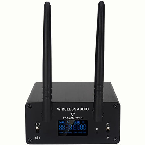 Measy AU680AR2 XLR Wireless Audio Transmitter and Receiver x 2 Set, US Plug, EU Plug, UK Plug, AU Plug