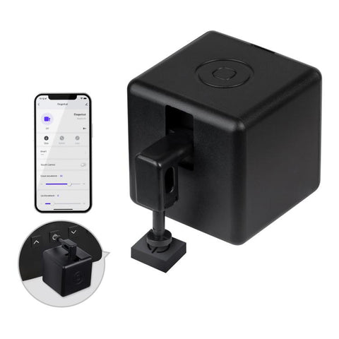 BS-FB-V3 Bluetooth Intelligent Remote Control Thumb Robot, White, Black, White + Robotic Arm