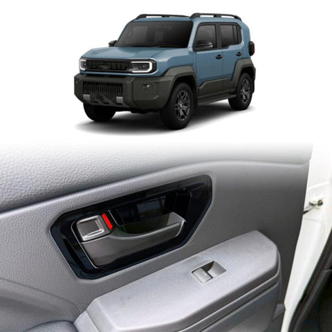 4 PCS/Pack Car Inside Door Bowl Handle Decorative Protective Frame for Toyota Land Cruiser FJ 2026