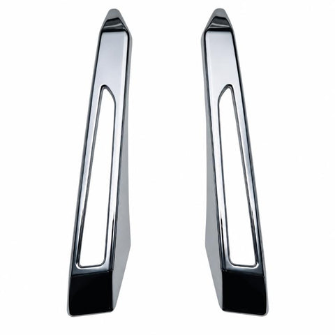 1 Pair Car Front Bumper Fog Light Chrome Trim Bezel for Daihatsu Tanto Custom 2023, Front Bumper Trim Bezel