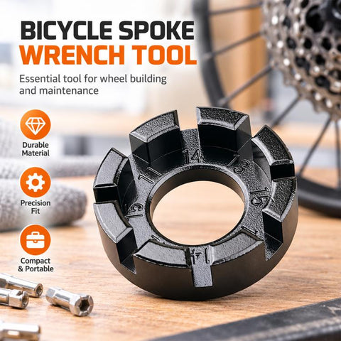 BIKERSAY BT057A Bicycle Spoke Wrench Rim Adjustment Tool