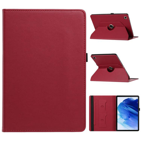 Rotation Holder Pressure-Formed Vegan Leather Tablet Case, For Galaxy Tab A11 / A9, For Galaxy Tab A7 Lite / T220 / T225, For Galaxy Tab A 10.1 2019 T510