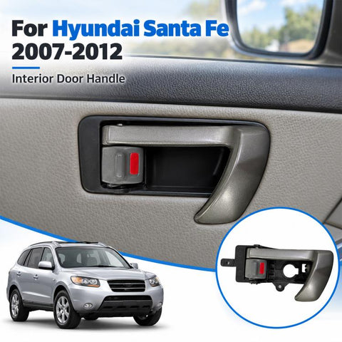Car Inner Door Handle for Hyundai Santa Fe 2007-2012, 82610-2B010 Front/Rear Left, 82620-2B010 Front/Rear Right