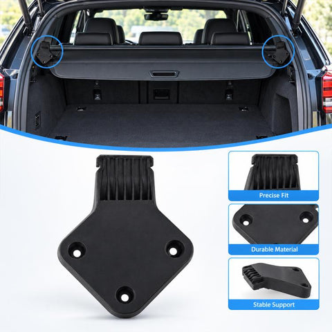 Car Trunk Cargo Cover Support Bracket for Porsche Panamera 971 2.9T 3.0T 4.0T 2017-2023, Left Upper Bracket 9718682531E0, Right Upper Bracket 9718682541E0, Left Lower Bracket 9718682531E0, Right Lower Bracket 9718682541E0