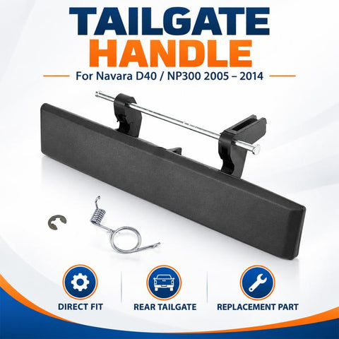 Car Tailgate Handle for Nissan Navara D40 NP300 Pickup 2005-2014, 90606-EA810