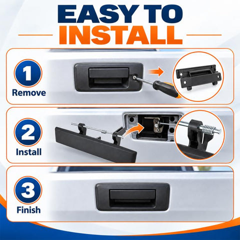 Car Tailgate Handle for Nissan Navara D40 NP300 Pickup 2005-2014, 90606-EA810