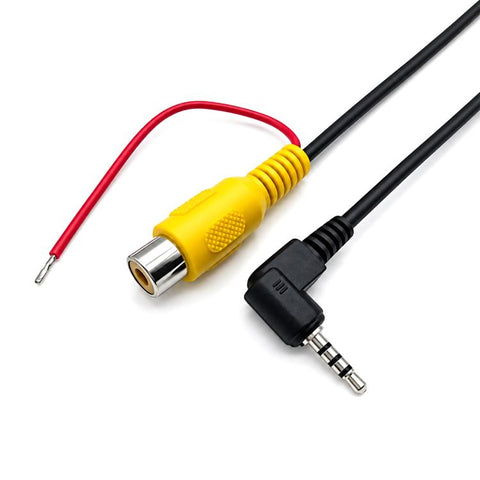 Wired Dash Cam AV Converter RCA + 2.5mm Adapter Cable