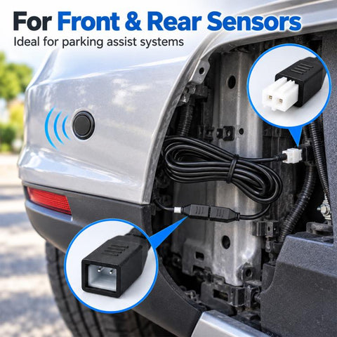 Car Front Parking Sensor Extension Cable, 2m, 4.5m