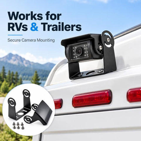 Truck Trailer Rear Camera Mounting Bracket