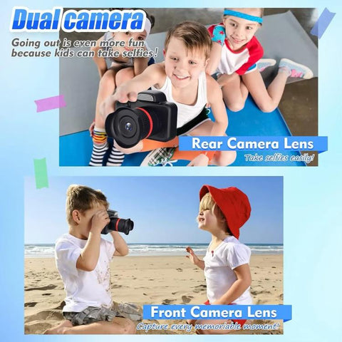 D31 Kids Digital SLR Camera with 12MP Pixels, 8X Optical Zoom, HD Video Recording
