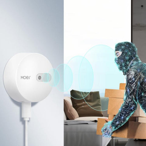 Compatible With ZigBee Tuya Smart Home Human Presence Sensor 24GHz Radar Motion Detection Sensor with App Timer