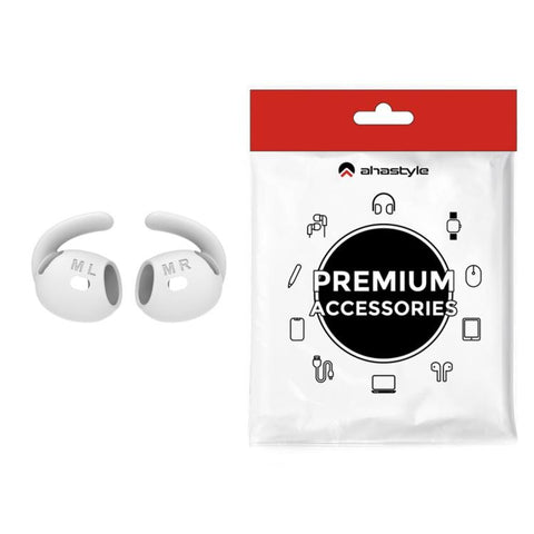 AhaStyle 1 Pair For AirPods 5 / 4 Silicone Cover Ear Hooks, S, M, L