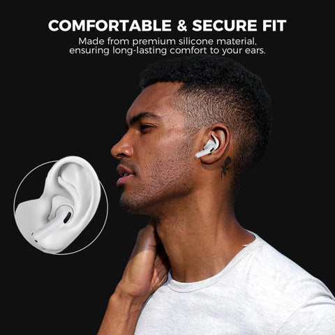 AhaStyle 1 Pair For AirPods 5 / 4 Silicone Cover Ear Hooks, S, M, L