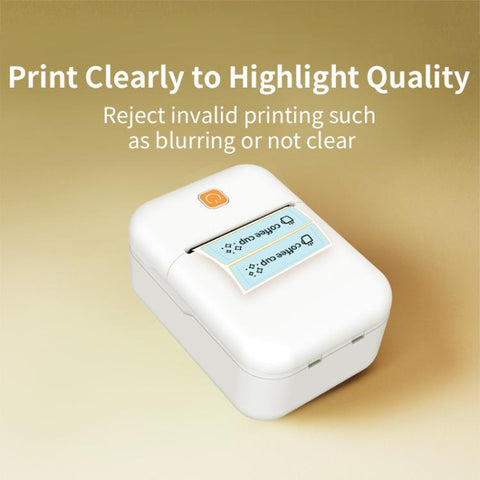 Y2 Mini Portable Smart Label Printer Bluetooth Thermal Printer