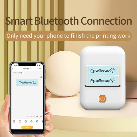 Y2 Mini Portable Smart Label Printer Bluetooth Thermal Printer