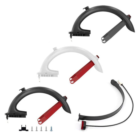 6 PCS/Set Electric Scooter Rear Fender Accessories Kit for Ninebot Max G30 / G30D, Rear Fender