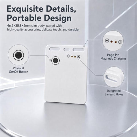 RK-C536 E-ink Screen Locator Tag Compatible with Find My APP