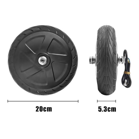 Electric Scooter Fount Hub Motor Assembly for Ninebot ES1 / ES2 / ES3 / ES4