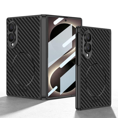 GKK Integrated Magnetic Folding Hinge Skin Feel AG Slim Ring Phone Case, For Galaxy Z Fold8 5G