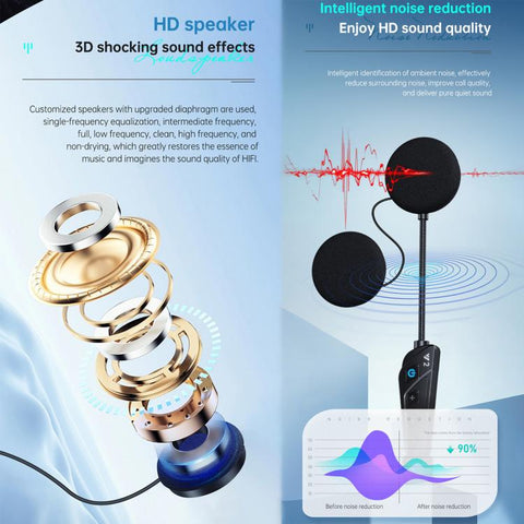 Y2 Built-in Walkie-Talkie BT Headset
